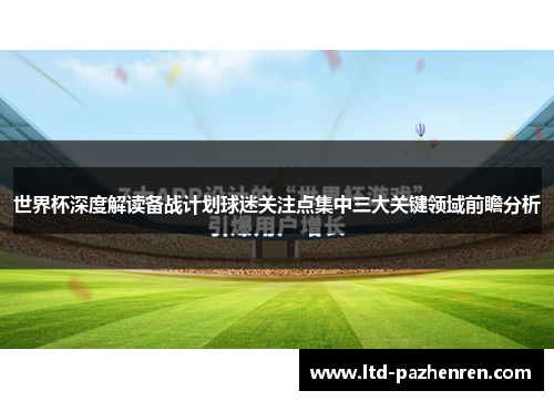 世界杯深度解读备战计划球迷关注点集中三大关键领域前瞻分析
